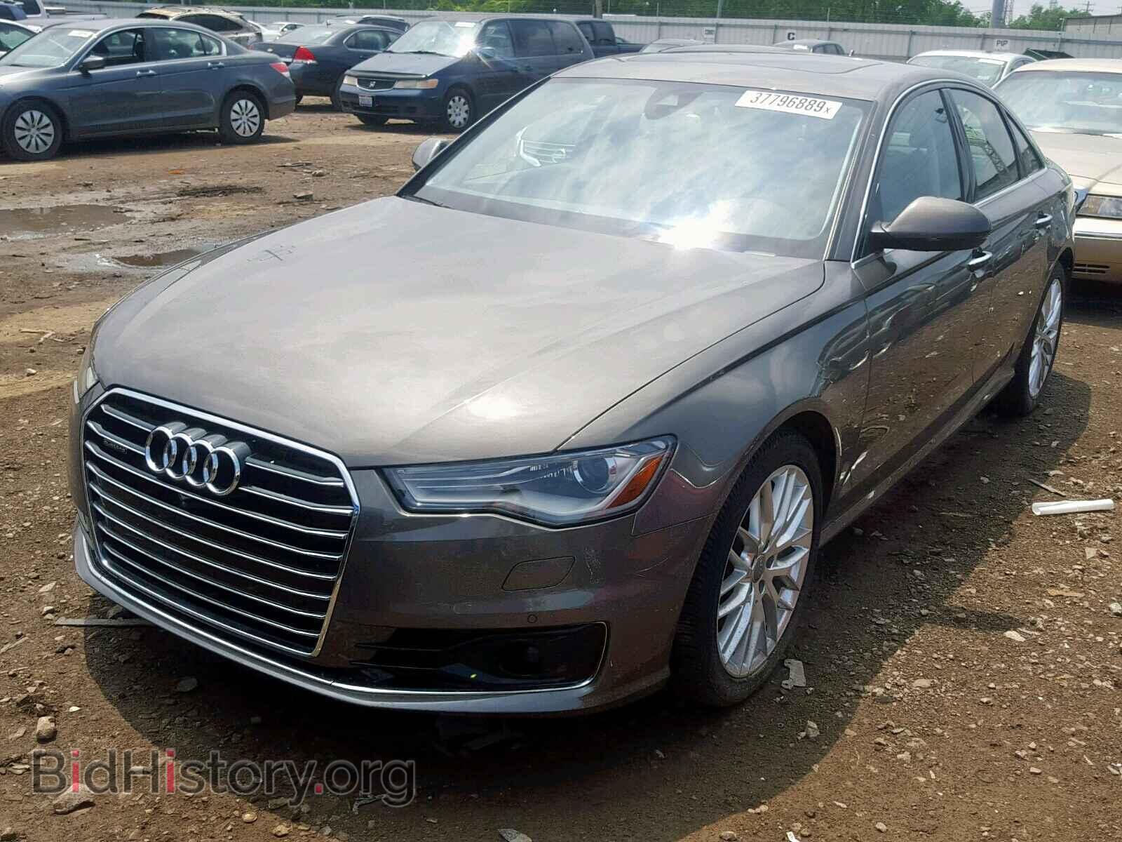 2016 AUDI A6 - VIN: WAUGFAFC1GN008381 - Фото 2