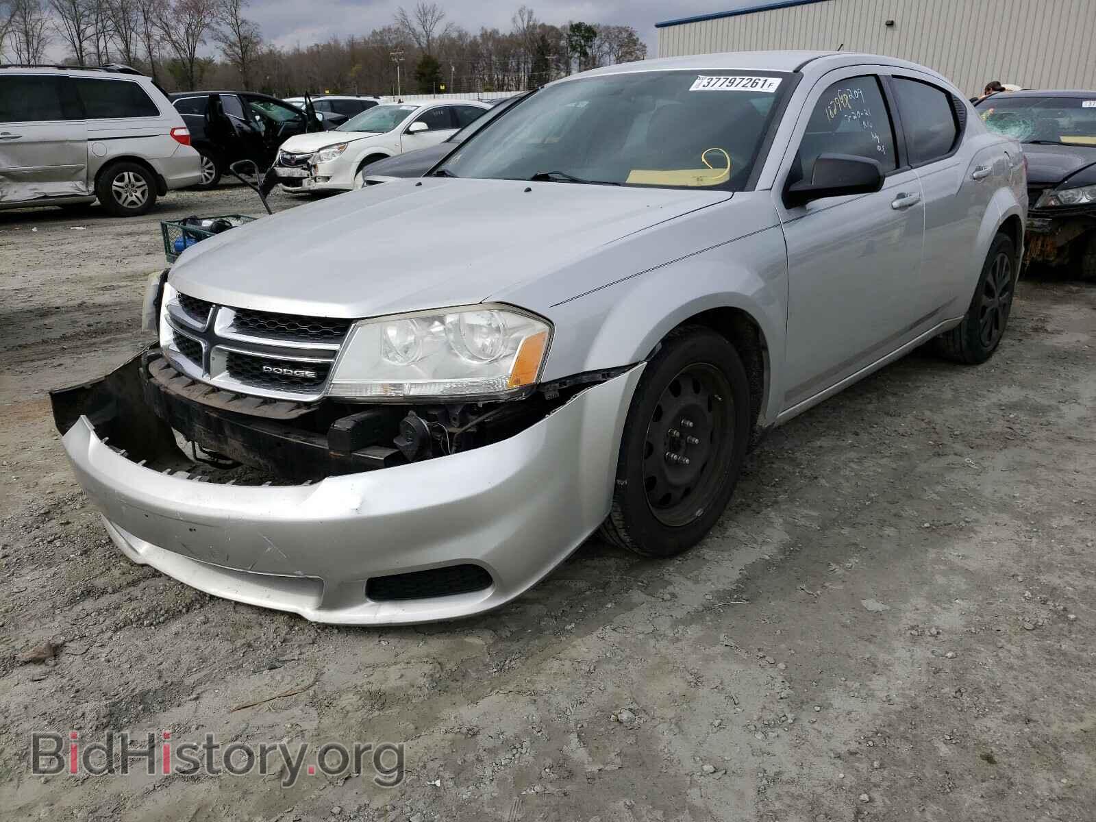 2011 DODGE AVENGER - VIN: 1B3BD4FB0BN609478 - Фото 2