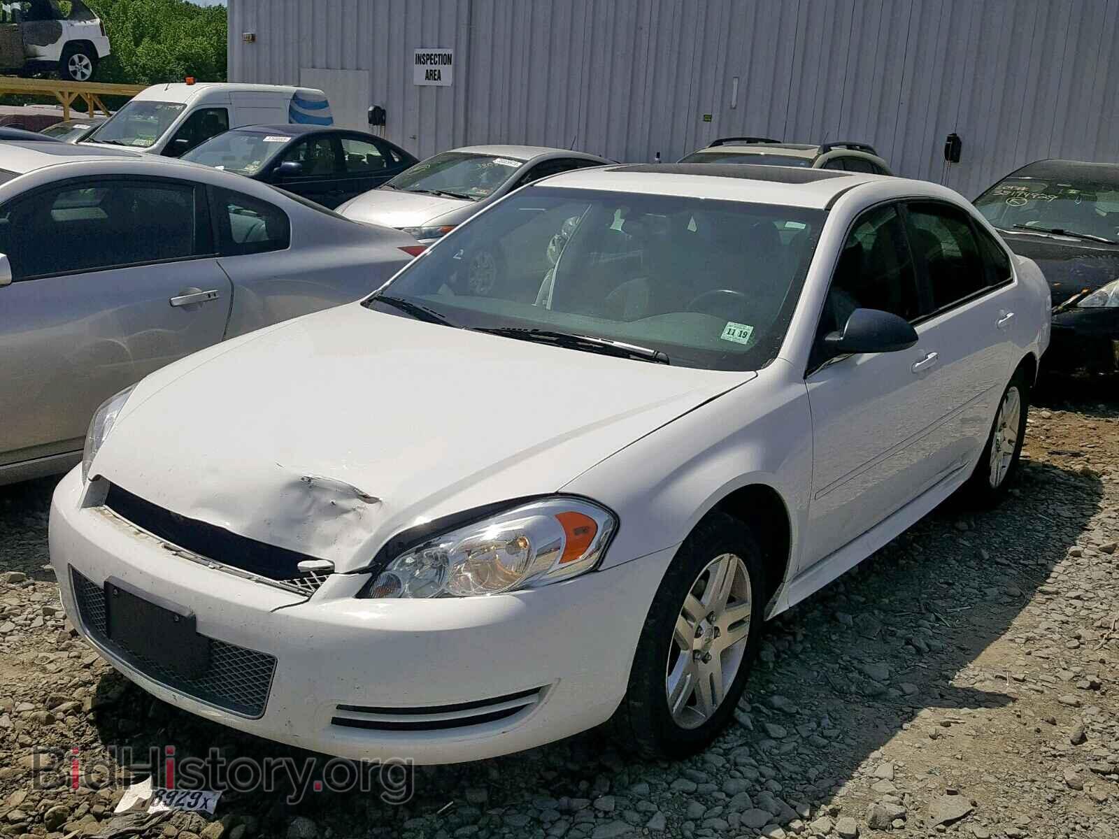 2014 CHEVROLET IMPALA - VIN: 2G1WB5E39E1166929 - Фото 2