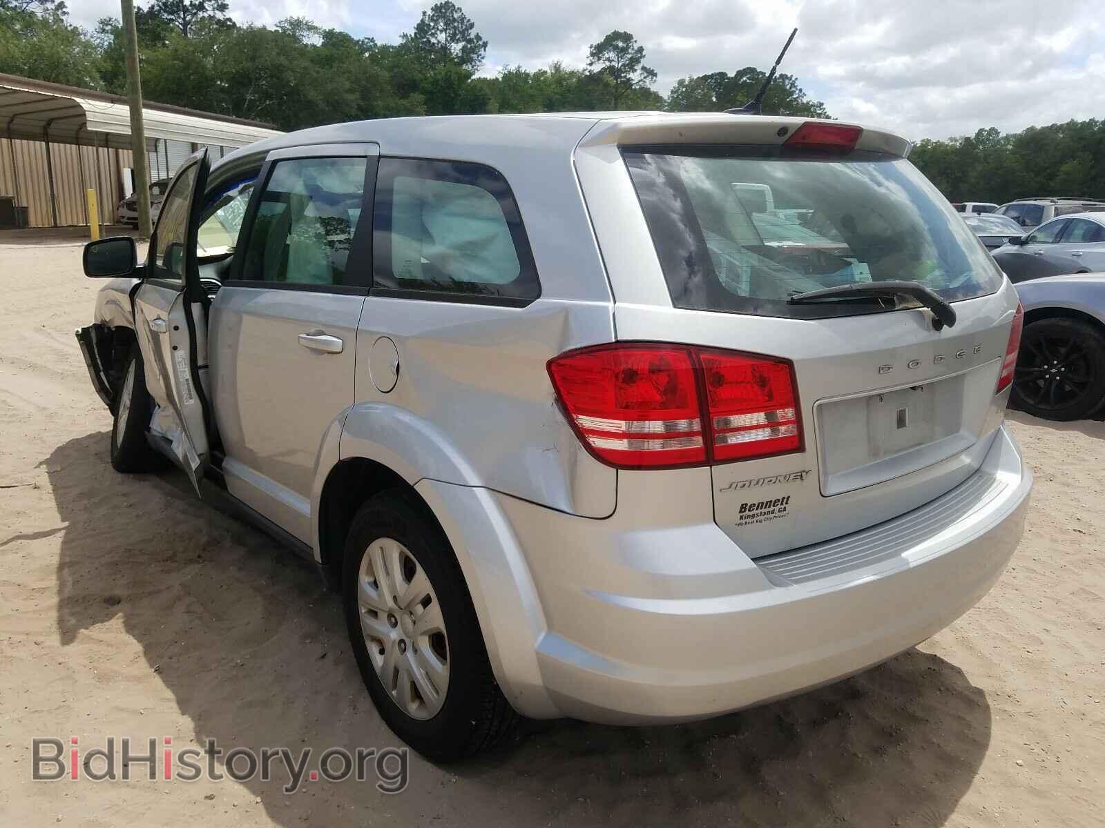 2014 DODGE JOURNEY - VIN: 3C4PDCAB2ET116816 - Фото 3
