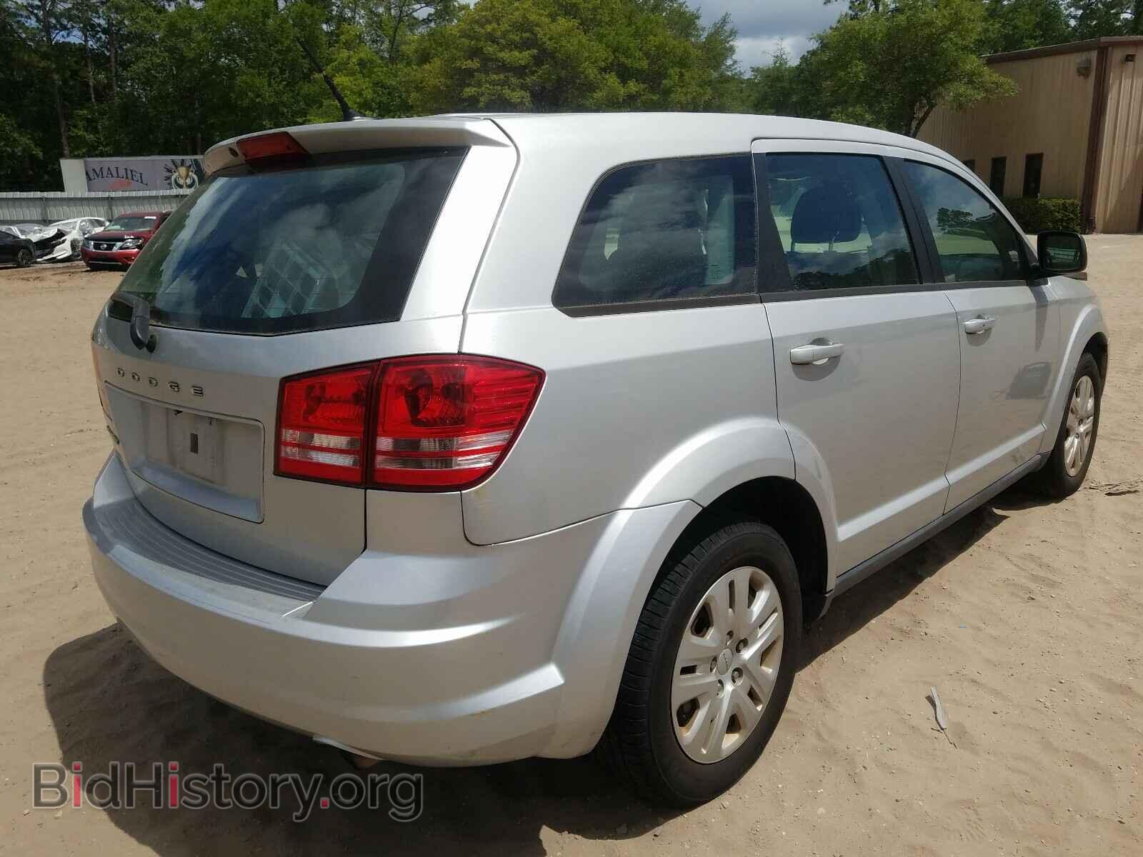 2014 DODGE JOURNEY - VIN: 3C4PDCAB2ET116816 - Фото 4