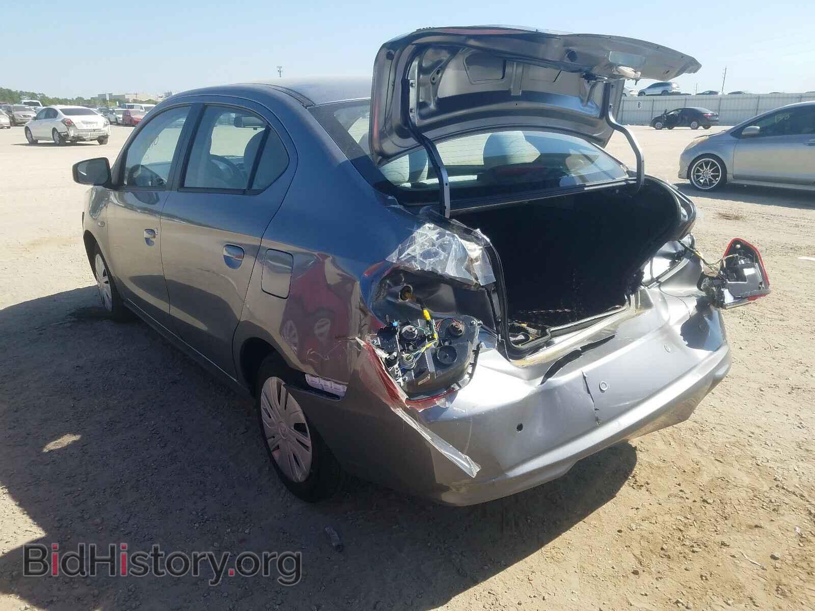 2019 MITSUBISHI MIRAGE - VIN: ML32F3FJ0KHF15096 - Фото 3