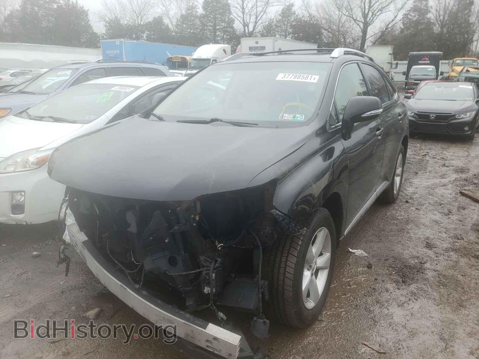 2011 LEXUS RX350 - VIN: 2T2BK1BA6BC091147 - Фото 2