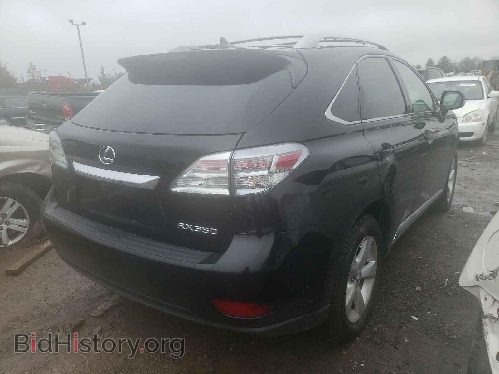 2011 LEXUS RX350 - VIN: 2T2BK1BA6BC091147 - Фото 4