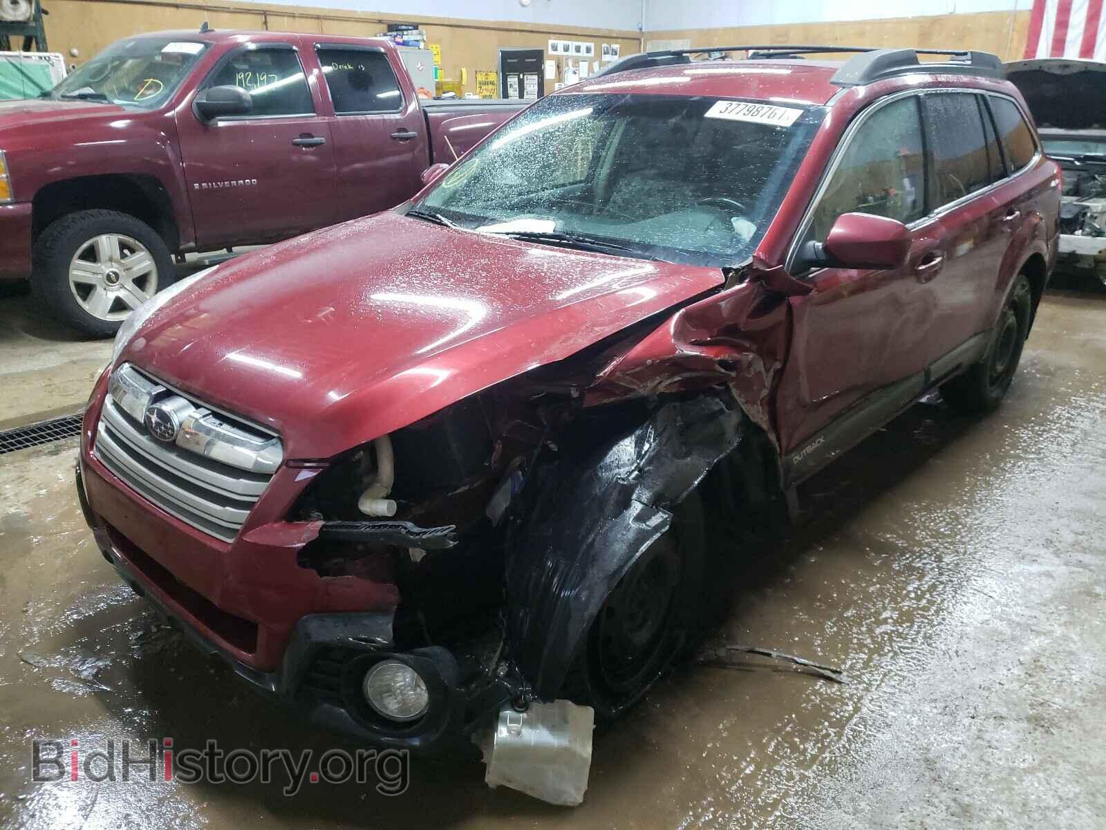 2014 SUBARU OUTBACK - VIN: 4S4BRCCC8E1226340 - Фото 2