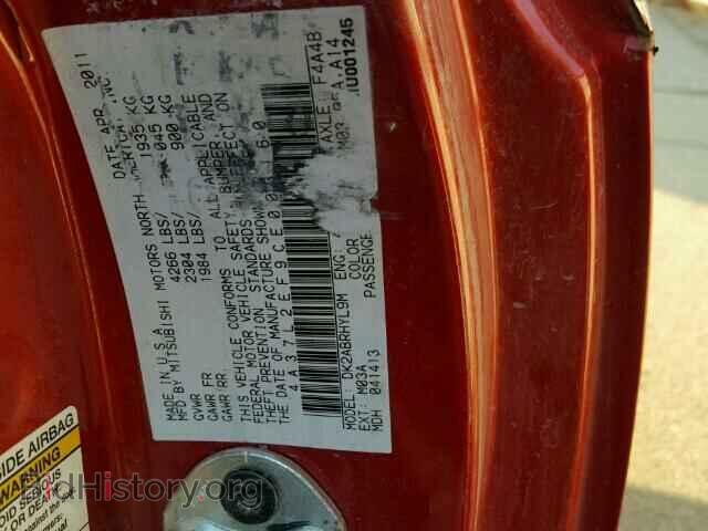 2012 MITSUBISHI ECLIPSE - VIN: 4A37L2EF9CE003160 - Фото 10