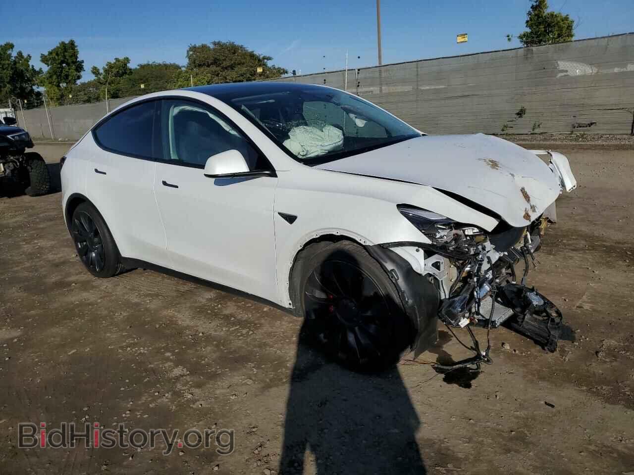 2022 TESLA MODEL Y - VIN: 7SAYGDEF4NF403087 - Фото 4