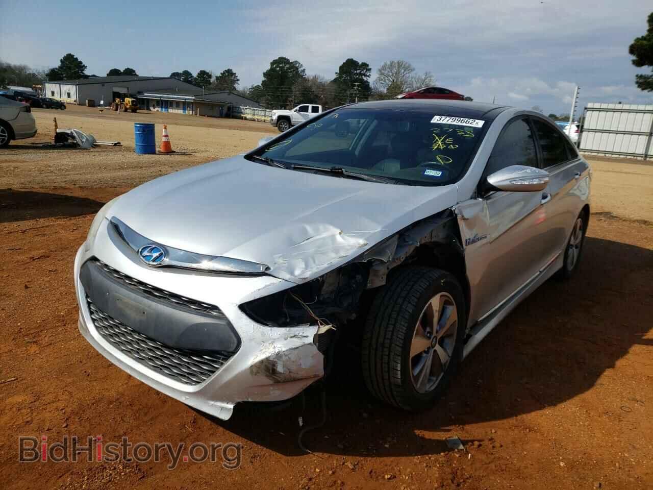 2012 HYUNDAI SONATA - VIN: KMHEC4A4XCA062733 - Фото 2
