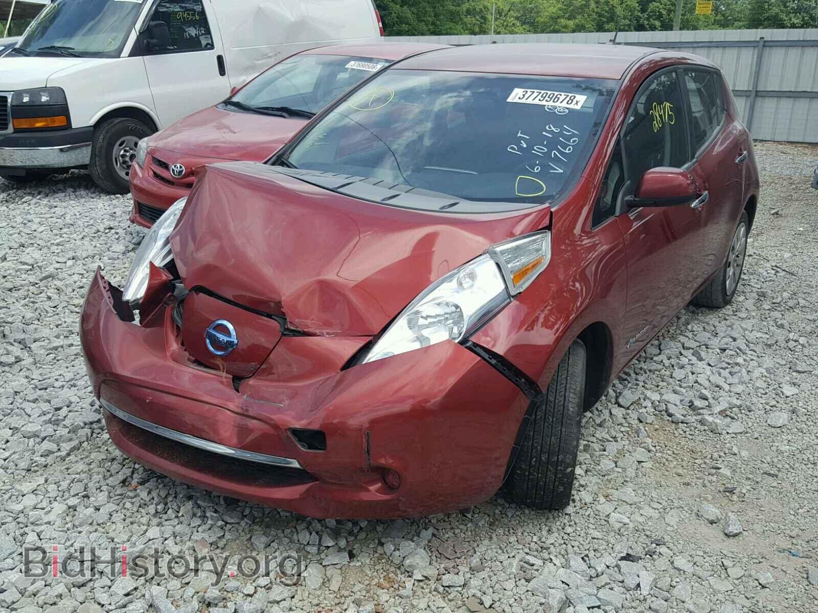 2015 NISSAN LEAF - VIN: 1N4AZ0CP6FC327664 - Фото 2