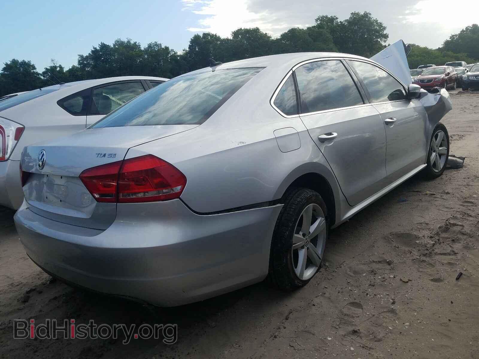 2013 VOLKSWAGEN PASSAT - VIN: 1VWBN7A34DC047741 - Фото 4