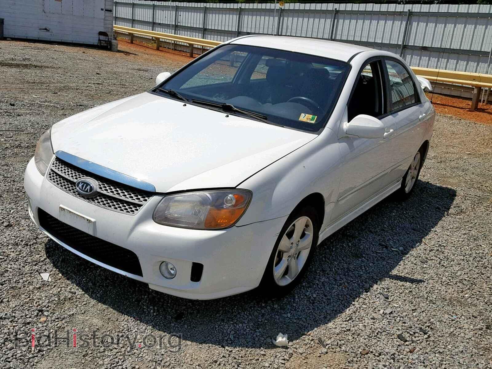2007 KIA SPECTRA EX - VIN: KNAFE121775005343 - Фото 2