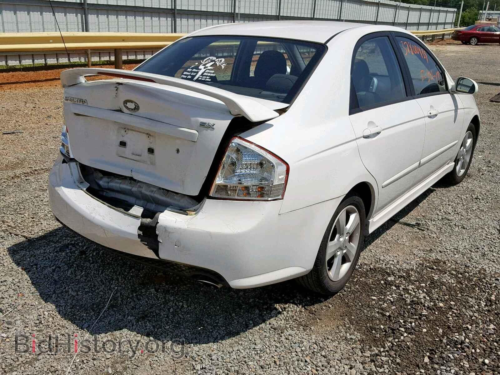 2007 KIA SPECTRA EX - VIN: KNAFE121775005343 - Фото 4