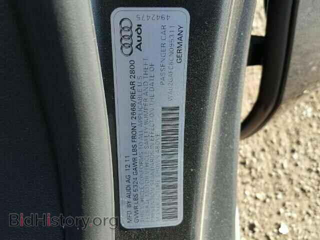 2012 AUDI A7 - VIN: WAU2GAFC6CN095311 - Фото 10