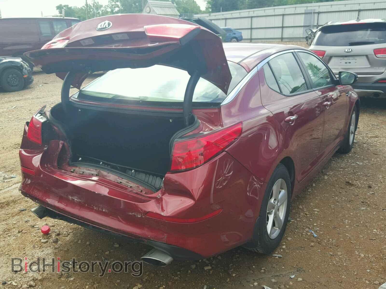 2014 KIA OPTIMA - VIN: 5XXGM4A71EG321640 - Фото 4