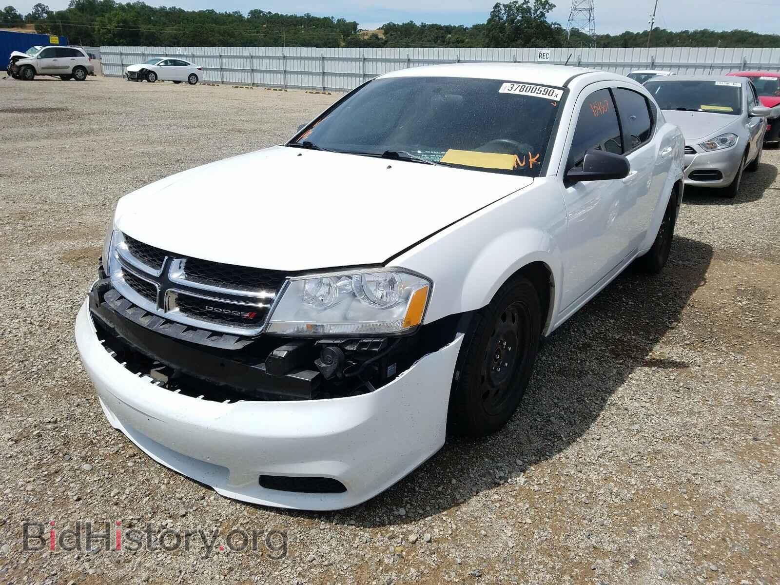 2013 DODGE AVENGER - VIN: 1C3CDZABXDN646049 - Фото 2