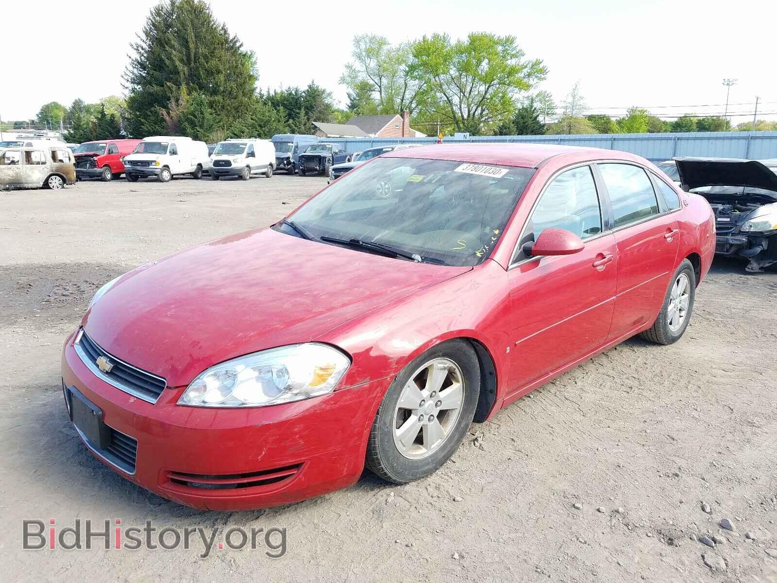 2007 CHEVROLET IMPALA - VIN: 2G1WT58K579322128 - Фото 2