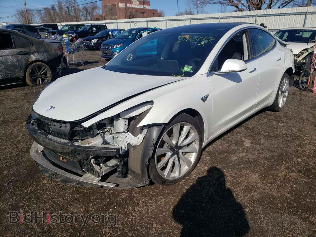 2019 TESLA MODEL 3 - VIN: 5YJ3E1EB8KF448229 - Фото 2