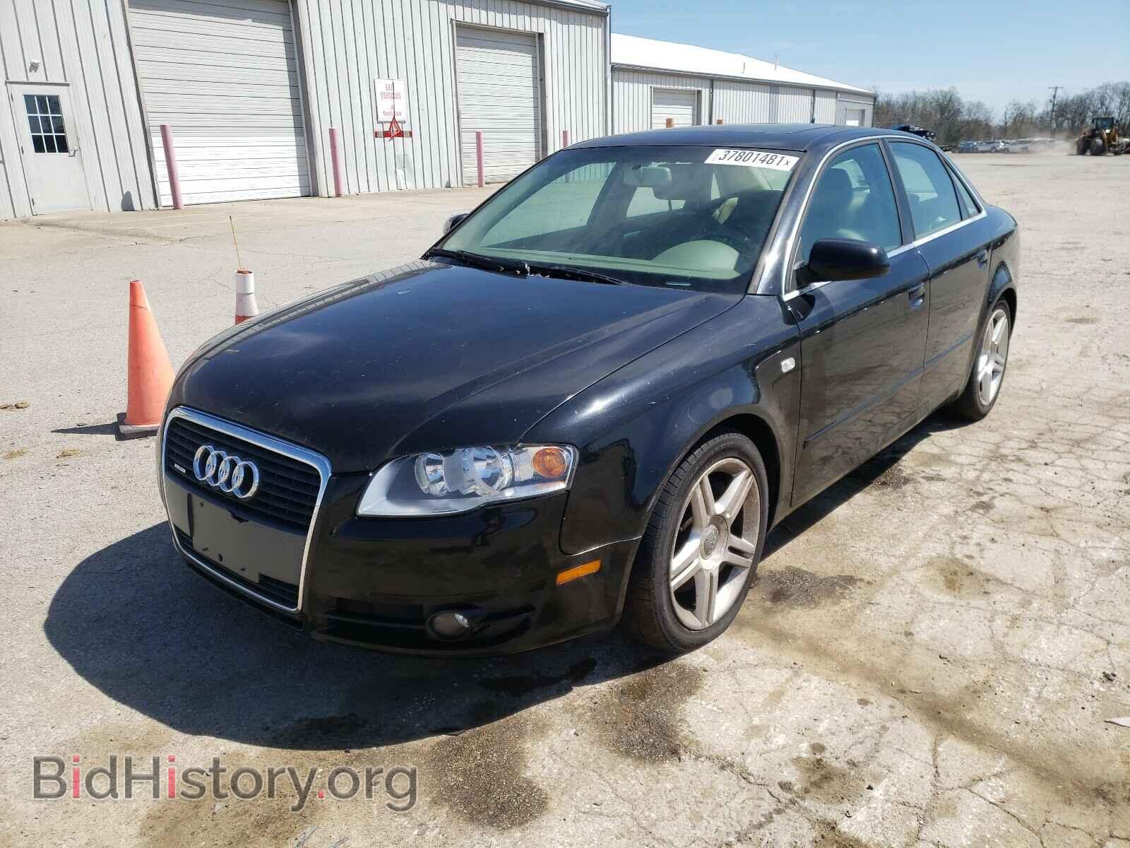 2007 AUDI A4 - VIN: WAUAF78E67A019603 - Фото 2