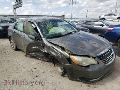 2013 Chrysler 200 200 LX, серый — VIN 1C3CCBAB6DN669287, Copart