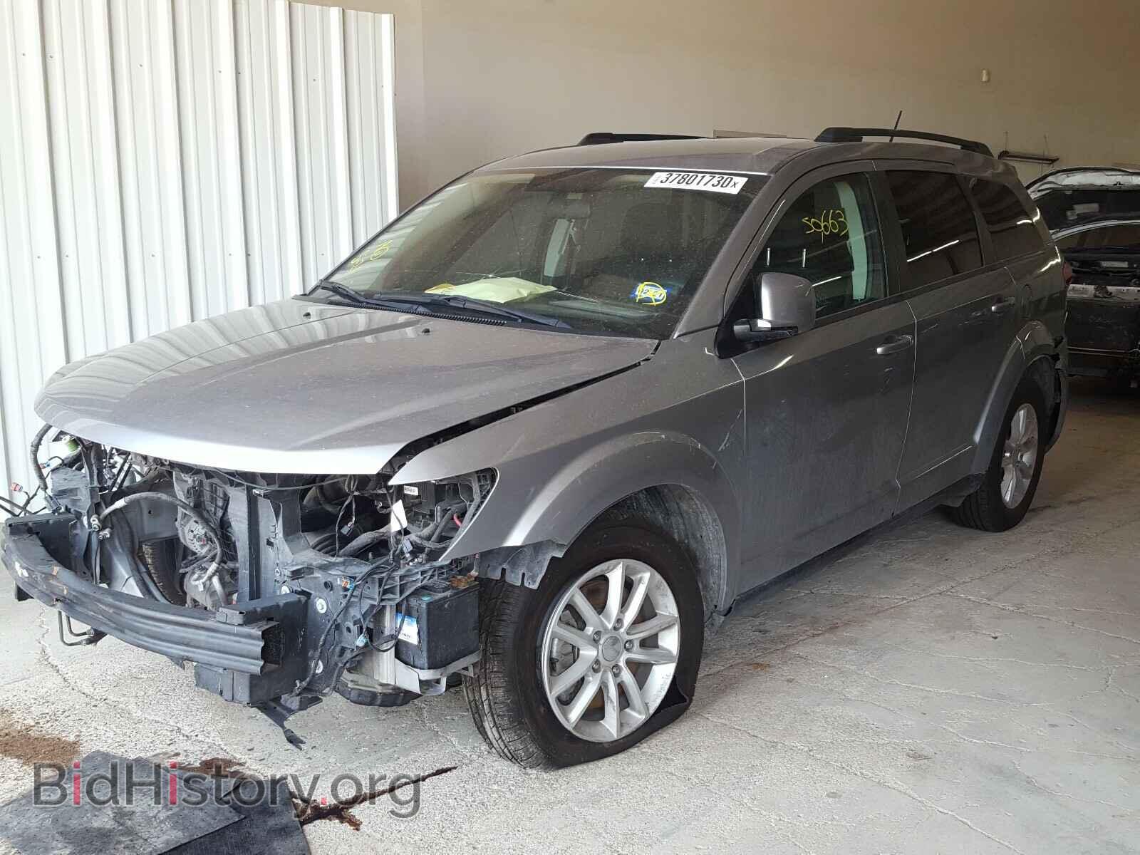 2017 DODGE JOURNEY - VIN: 3C4PDCBB8HT706523 - Фото 2