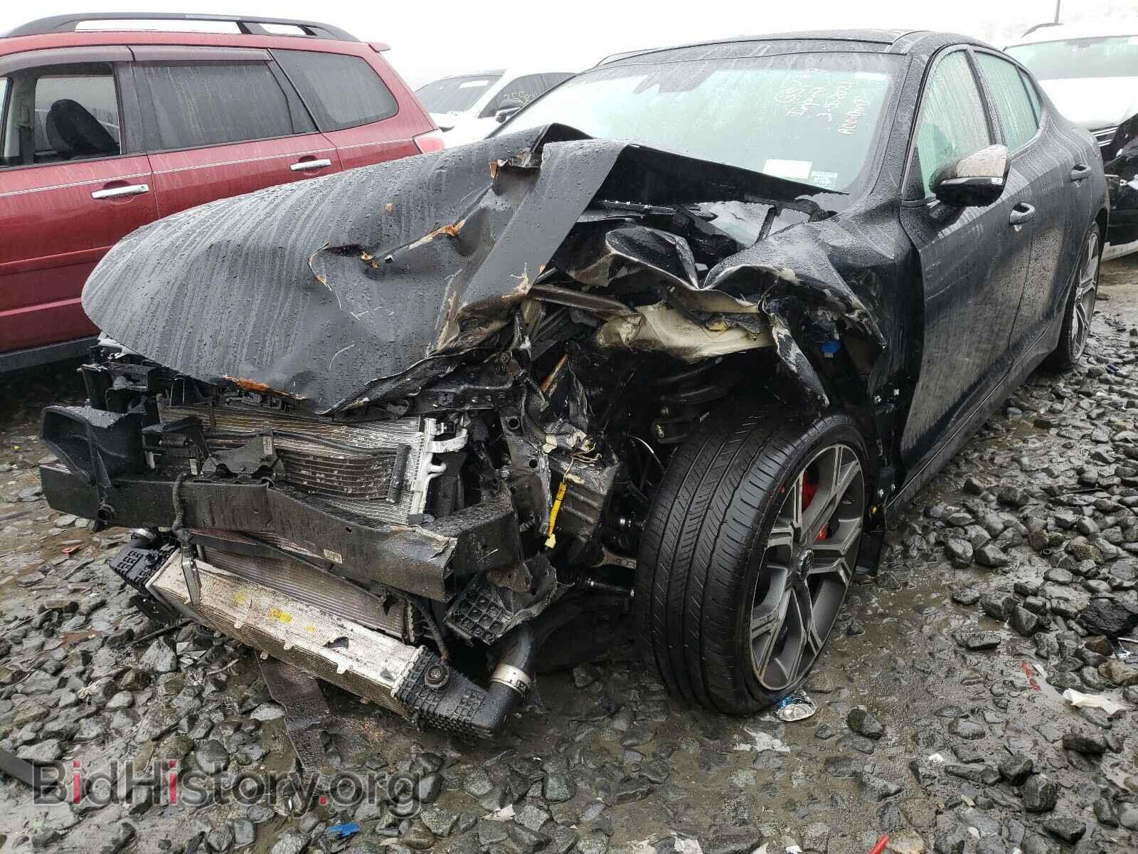 2021 KIA STINGER - VIN: KNAE45LC3M6090175 - Фото 2