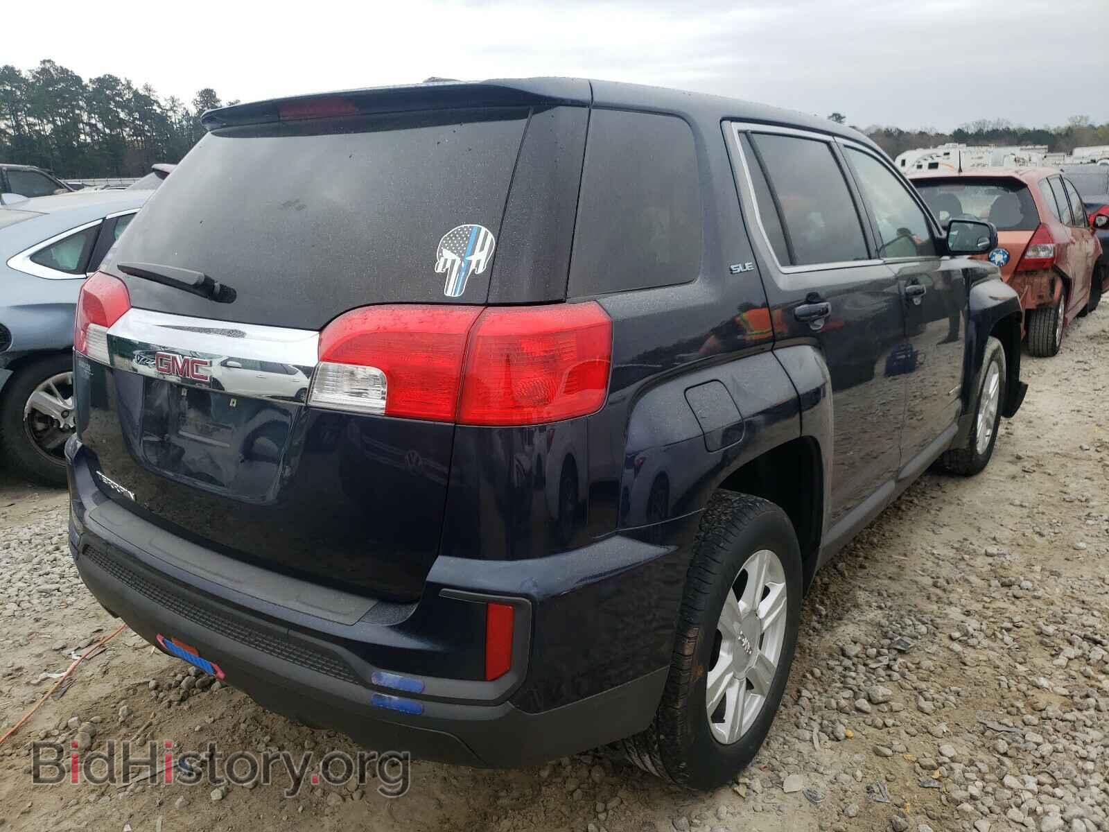 2016 GMC TERRAIN - VIN: 2GKALMEK1G6138410 - Фото 4