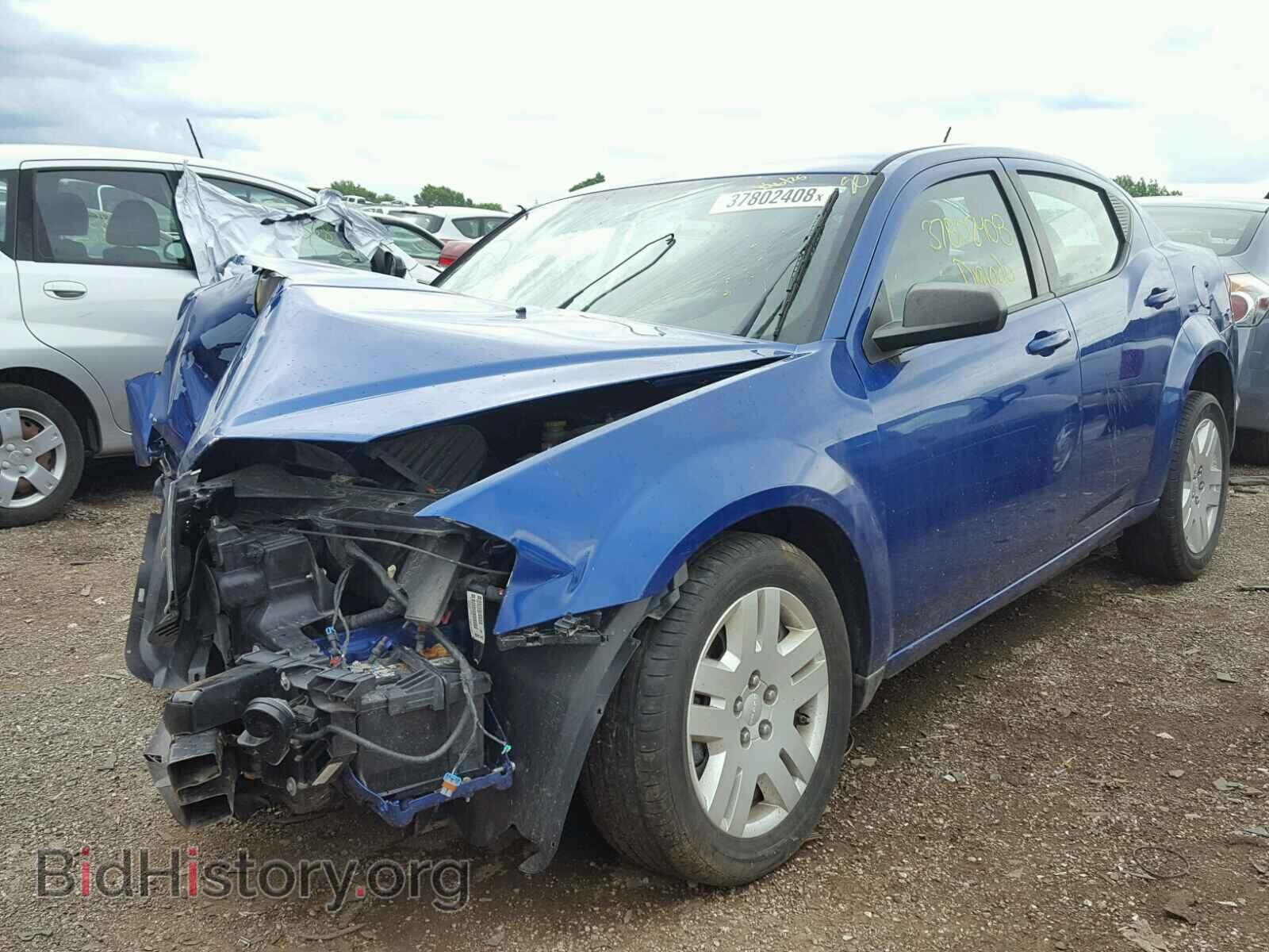 2014 DODGE AVENGER - VIN: 1C3CDZAB3EN196245 - Фото 2