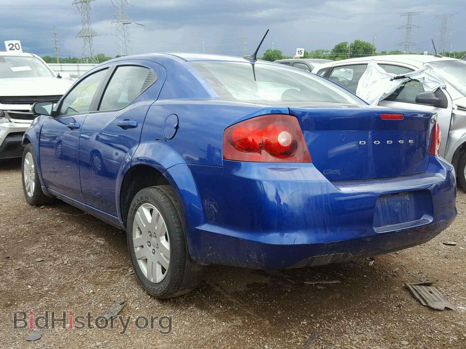 2014 DODGE AVENGER - VIN: 1C3CDZAB3EN196245 - Фото 3