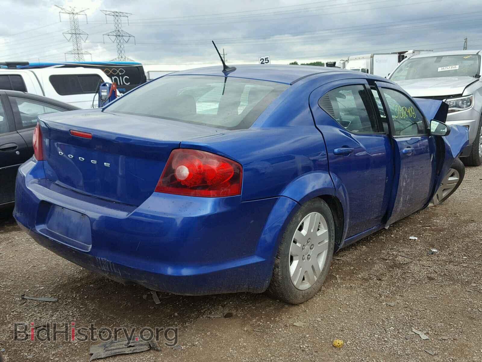 2014 DODGE AVENGER - VIN: 1C3CDZAB3EN196245 - Фото 4