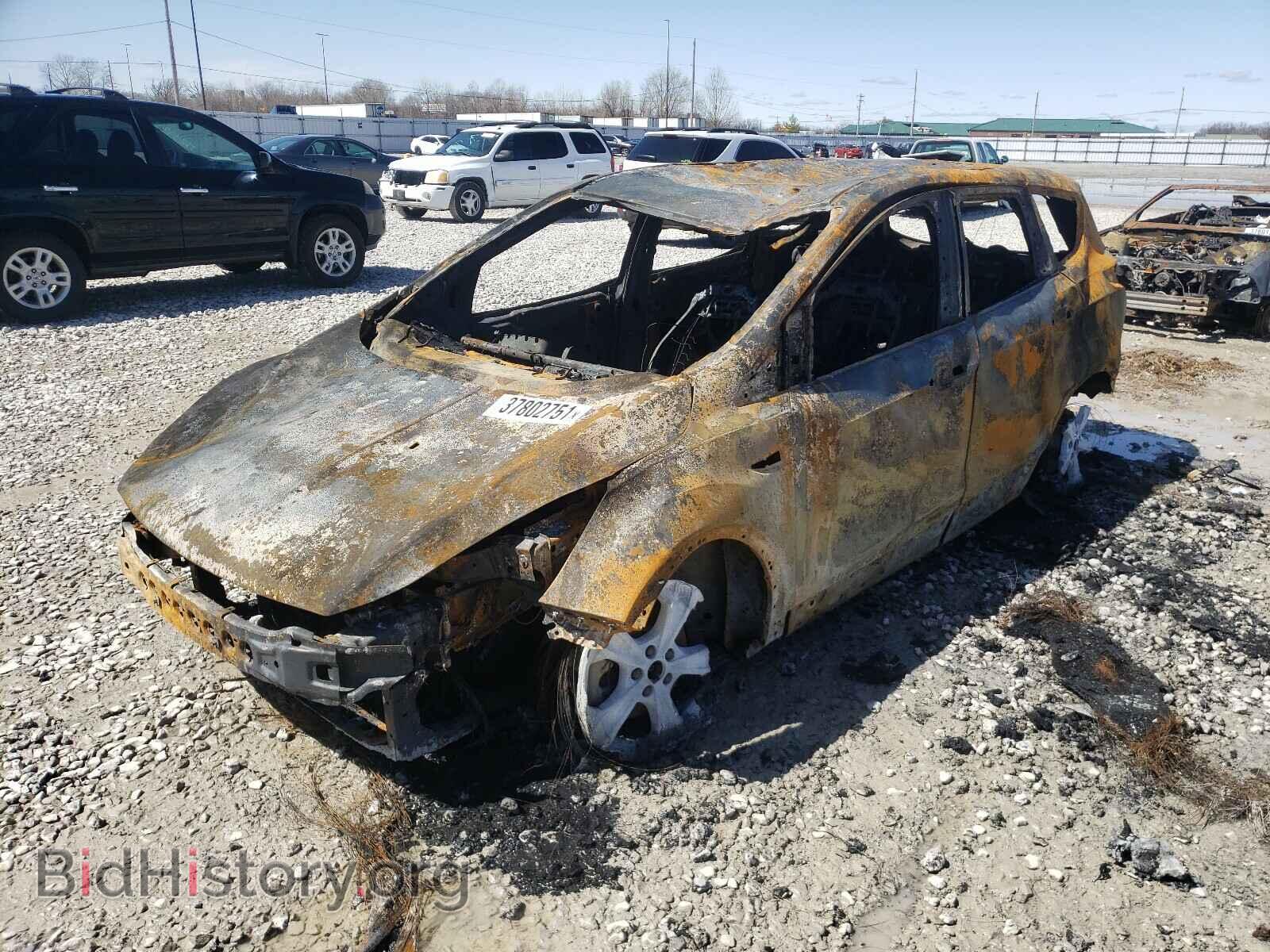 2014 FORD ESCAPE - VIN: 1FMCU0F73EUE52252 - Фото 2