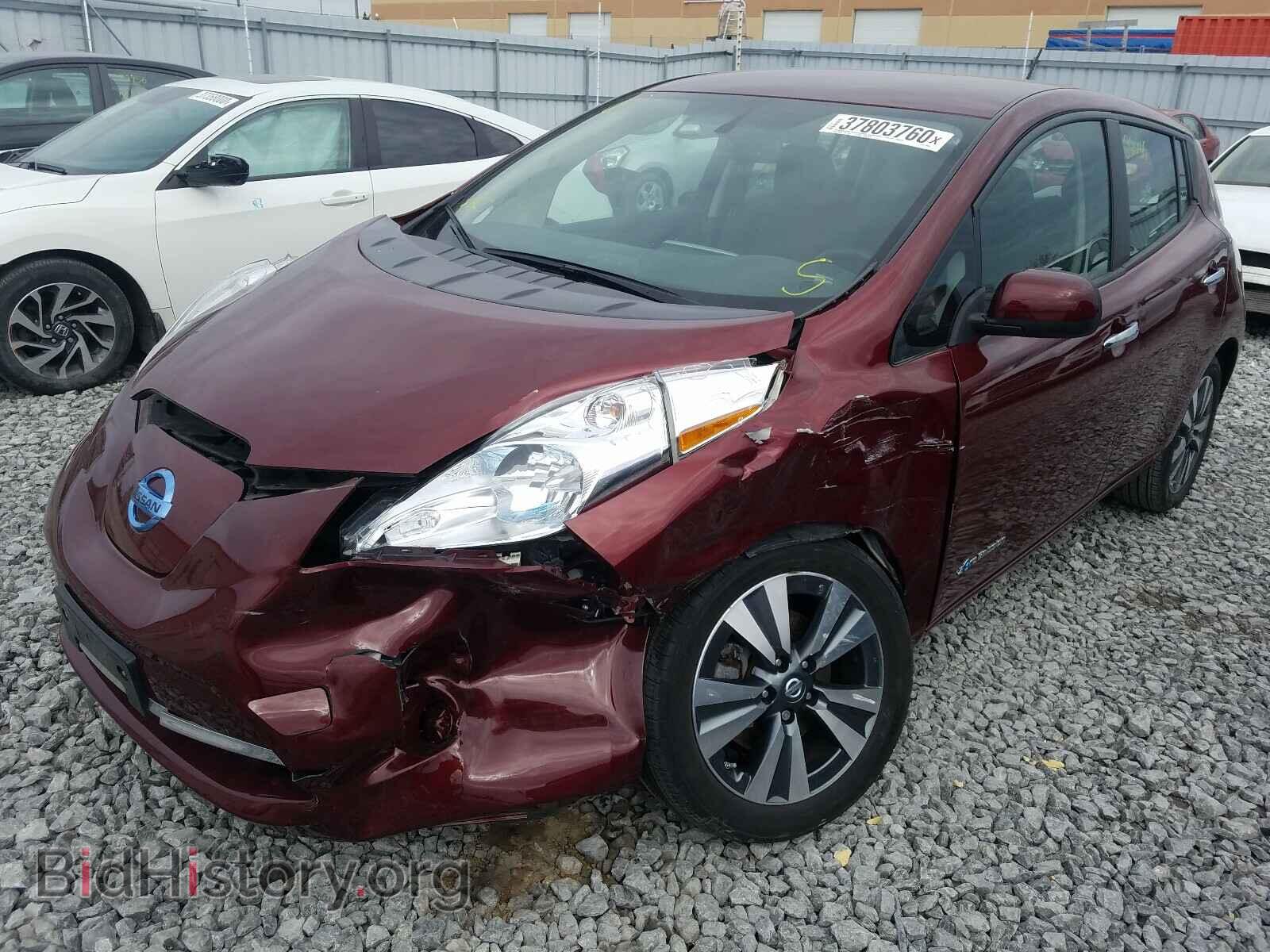 2017 NISSAN LEAF - VIN: 1N4BZ0CP7HC309603 - Фото 2