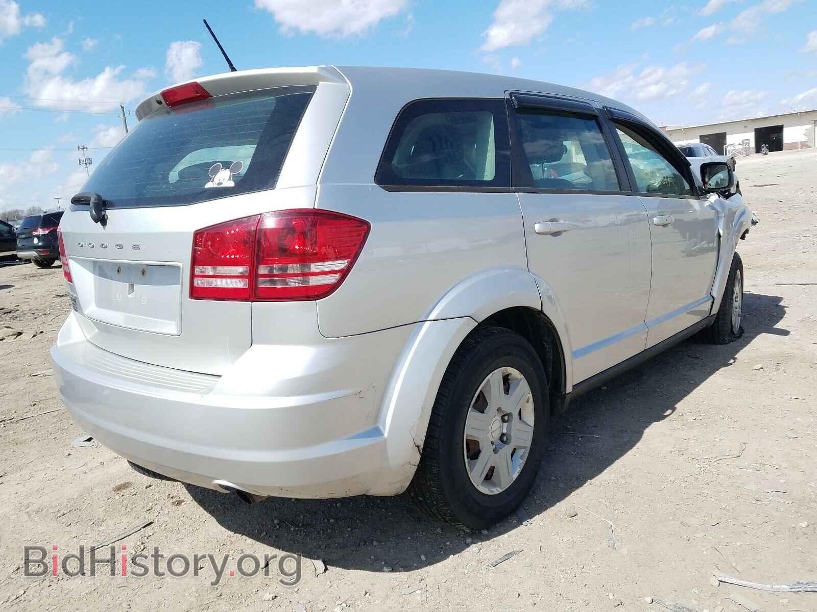 2012 DODGE JOURNEY - VIN: 3C4PDCAB1CT297064 - Фото 4