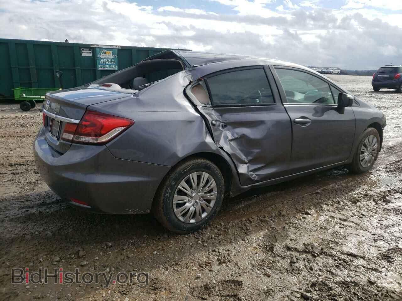 2014 HONDA CIVIC - VIN: 19XFB2F56EE068403 - Фото 3
