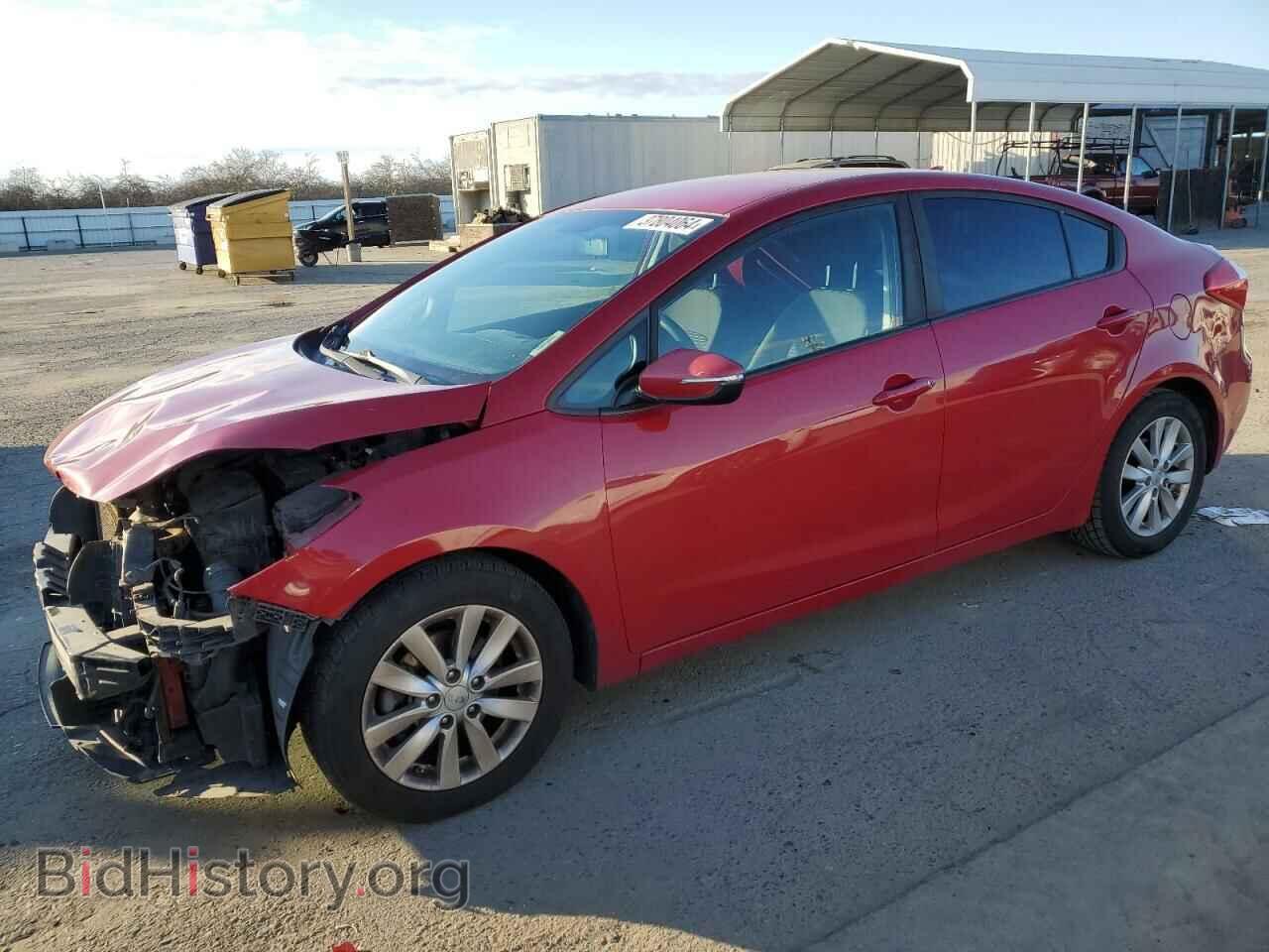 Photo KNAFX4A64G5577284 - KIA FORTE 2016