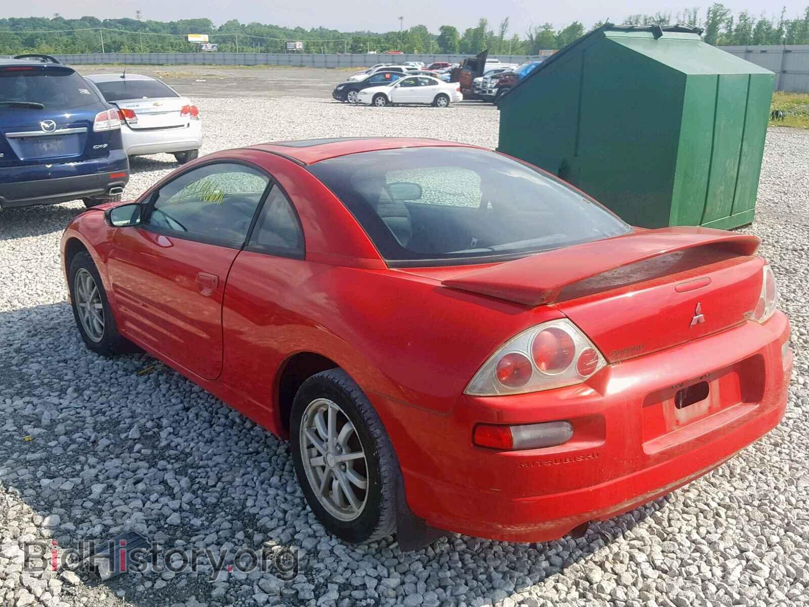 2001 MITSUBISHI ECLIPSE - VIN: 4A3AC44G91E044185 - Фото 3