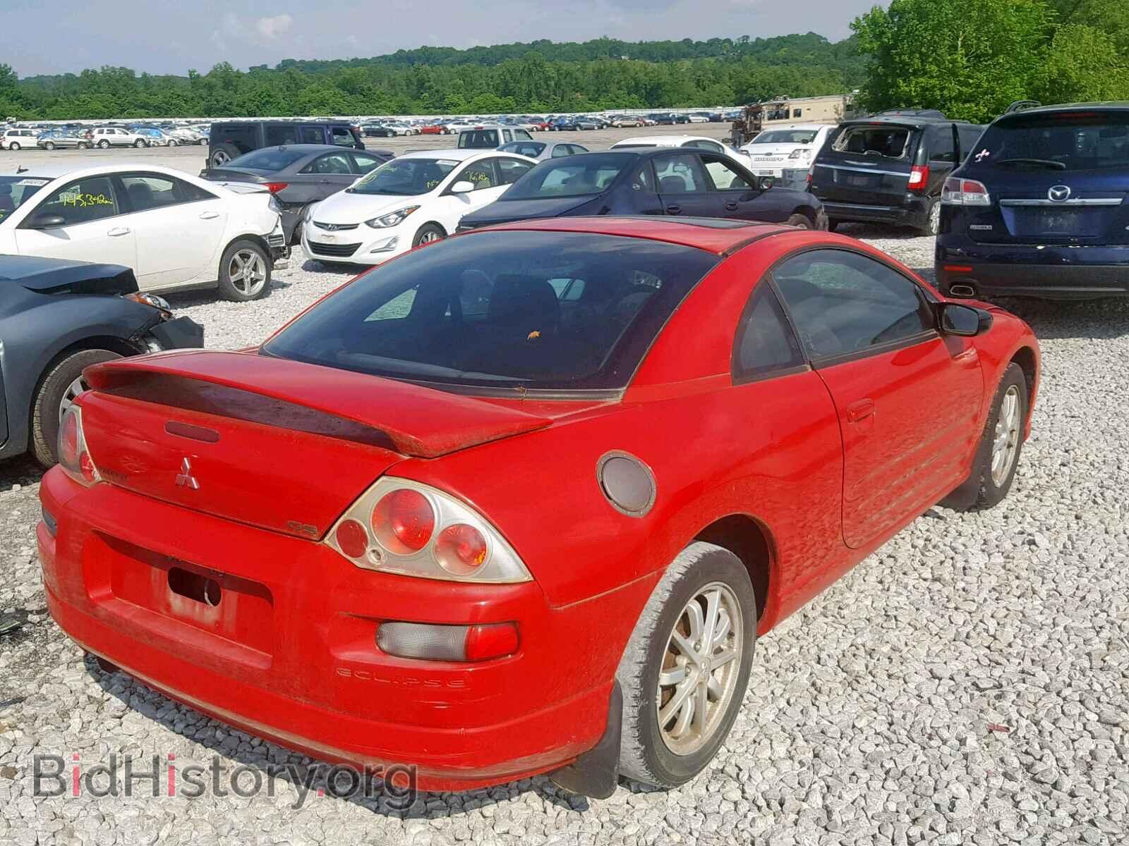 2001 MITSUBISHI ECLIPSE - VIN: 4A3AC44G91E044185 - Фото 4