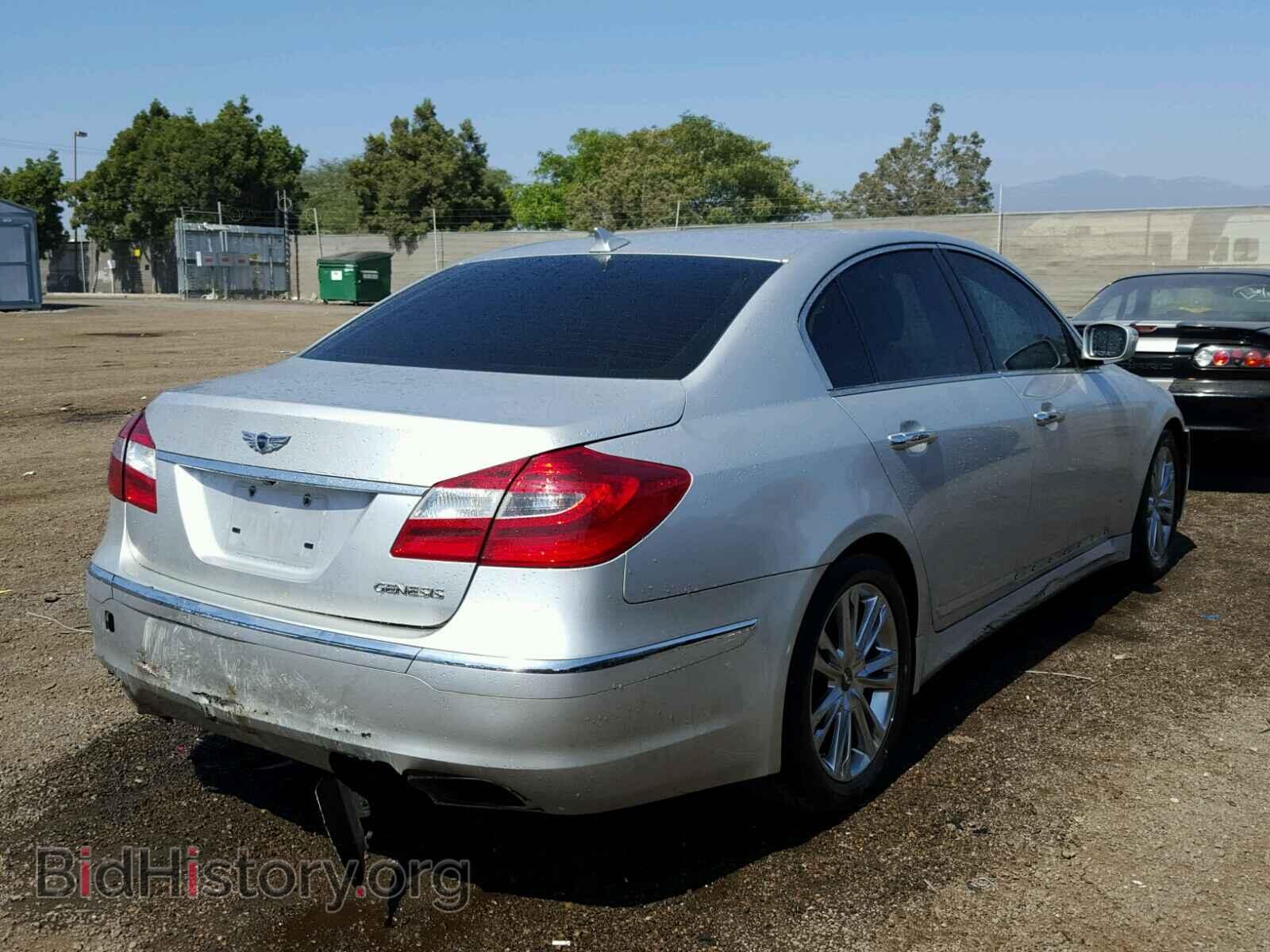 2012 HYUNDAI GENESIS - VIN: KMHGC4DD3CU200535 - Фото 4