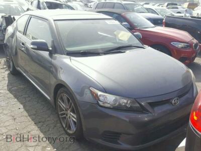 2012 Toyota SCION TC, gray — VIN JTKJF5C79C3022860, Copart