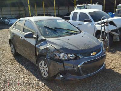 2017 Chevrolet SONIC Sonic LS, темно-серый — VIN 1G1JB5SH8H4148523, Copart