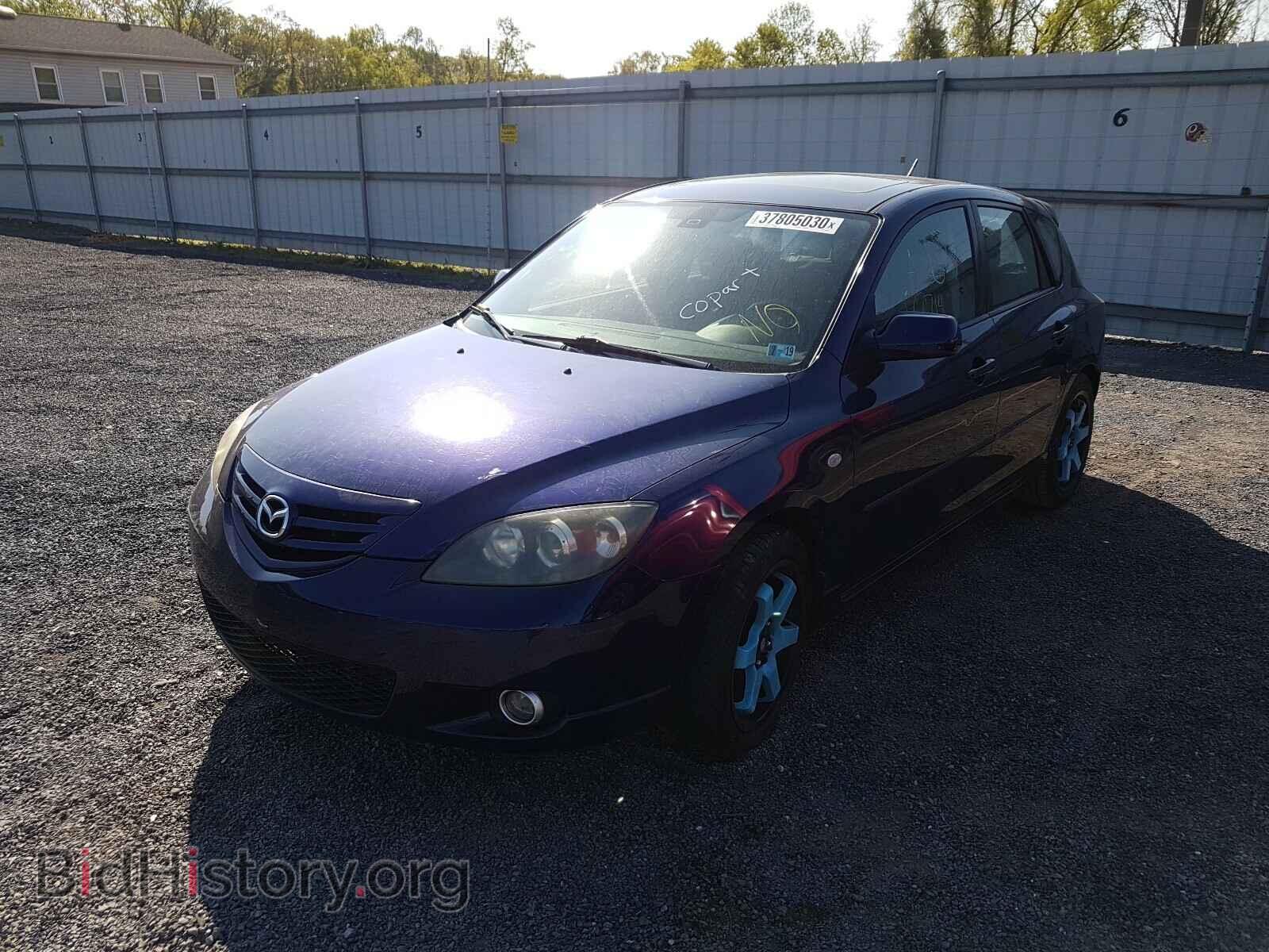 2005 MAZDA 3 HATCHBAC - VIN: JM1BK143451333588 - Фото 2