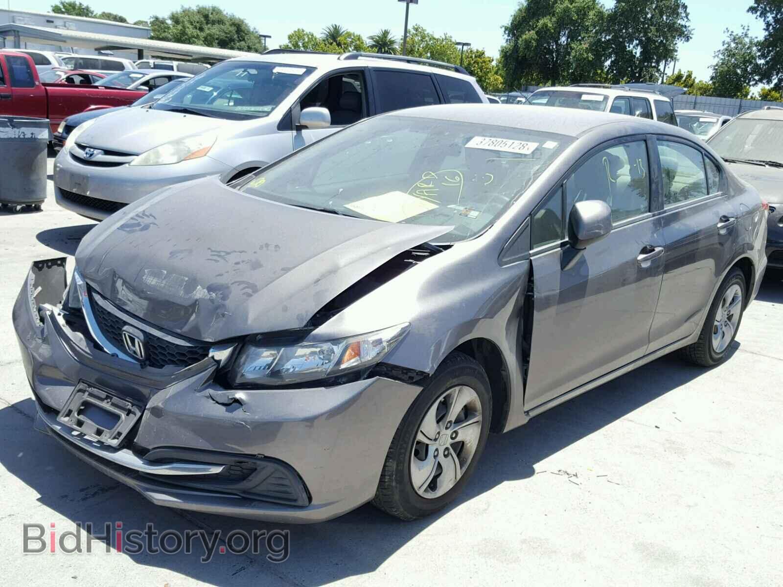 2013 HONDA CIVIC - VIN: 19XFB2F51DE201065 - Фото 2
