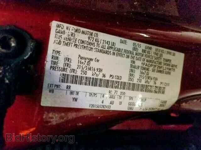 2015 FORD FOCUS - VIN: 1FADP3F29FL319675 - Photo 10