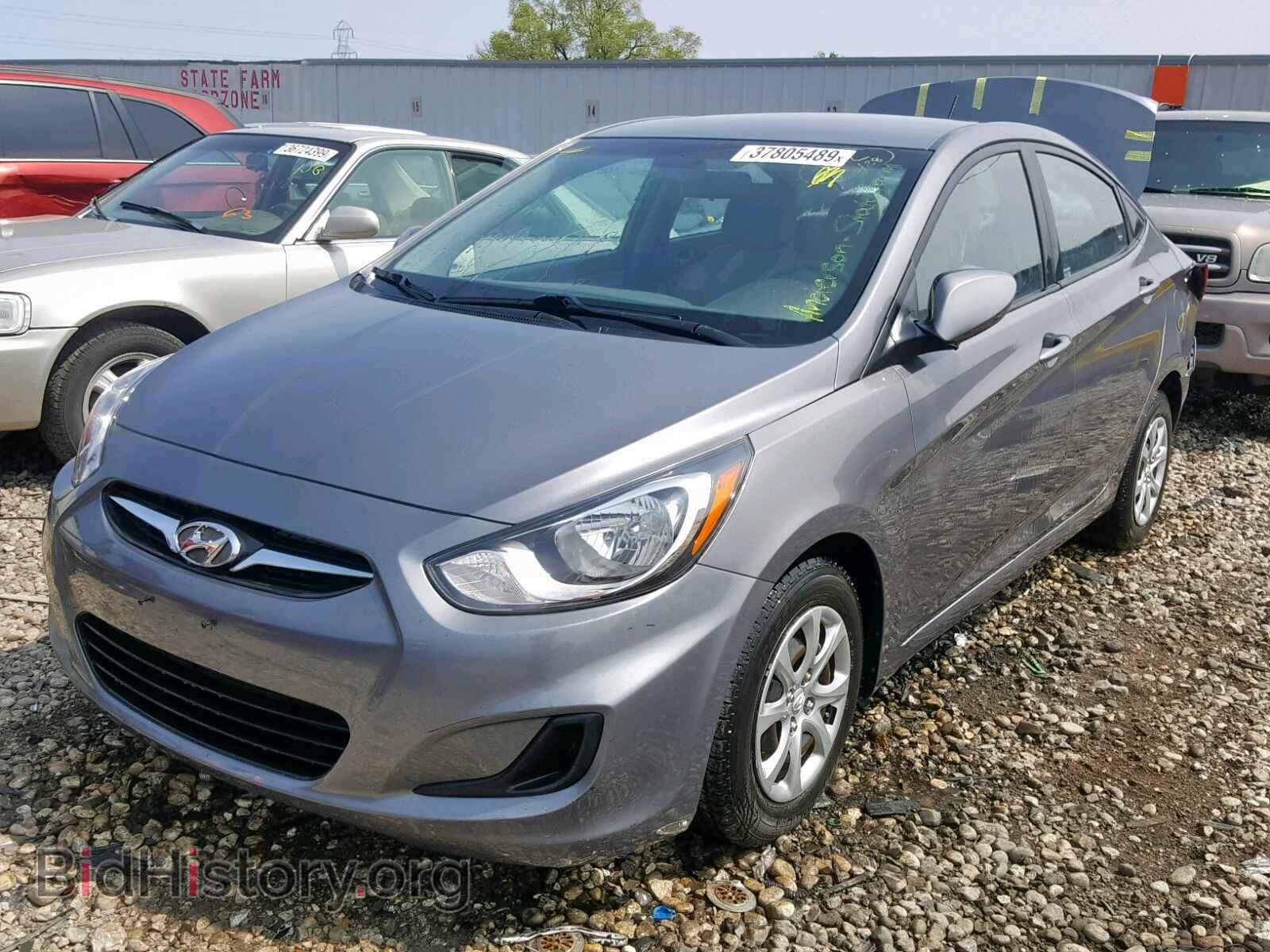 2014 HYUNDAI ACCENT - VIN: KMHCT4AE7EU615002 - Фото 2