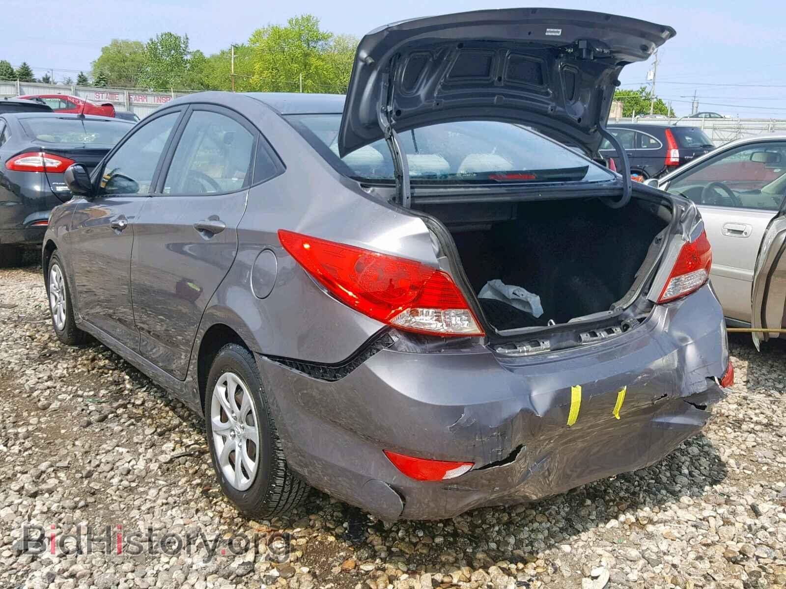 2014 HYUNDAI ACCENT - VIN: KMHCT4AE7EU615002 - Фото 3