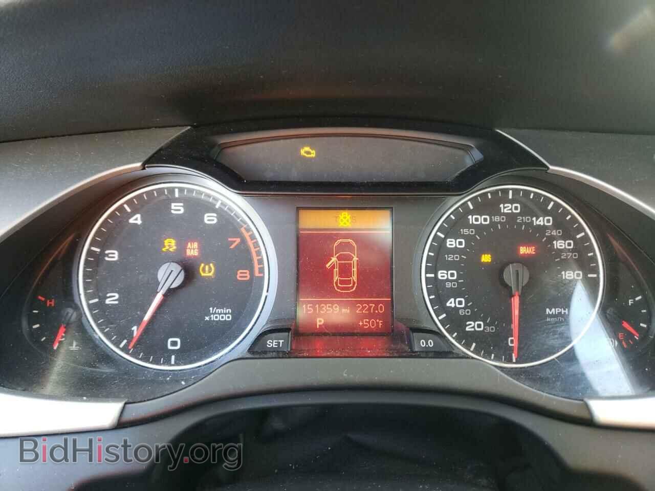 2011 AUDI A4 - VIN: WAUFFAFL0BN044115 - Фото 8
