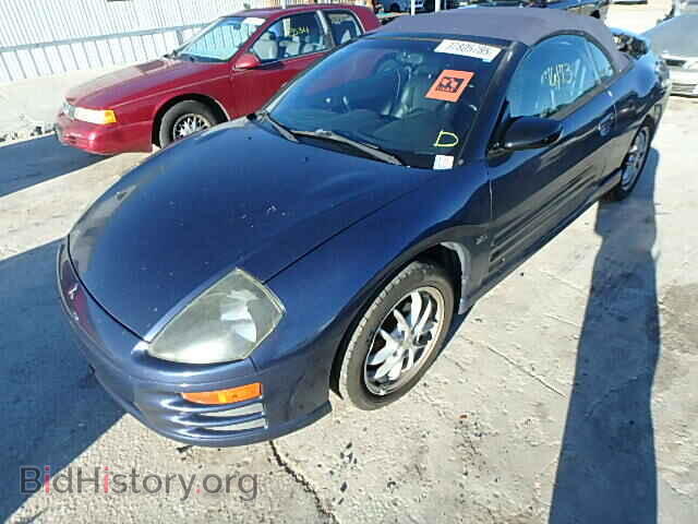 2002 MITSUBISHI ECLIPSE - VIN: 4A3AE85H52E045828 - Фото 2