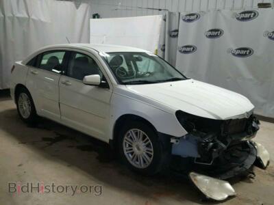 2007 Chrysler SEBRING, white — VIN 1C3LC46K27N512395, Copart