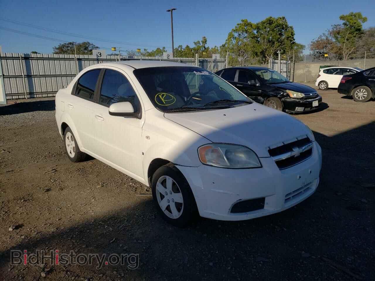 Photo KL1TD56617B188480 - CHEVROLET AVEO 2007
