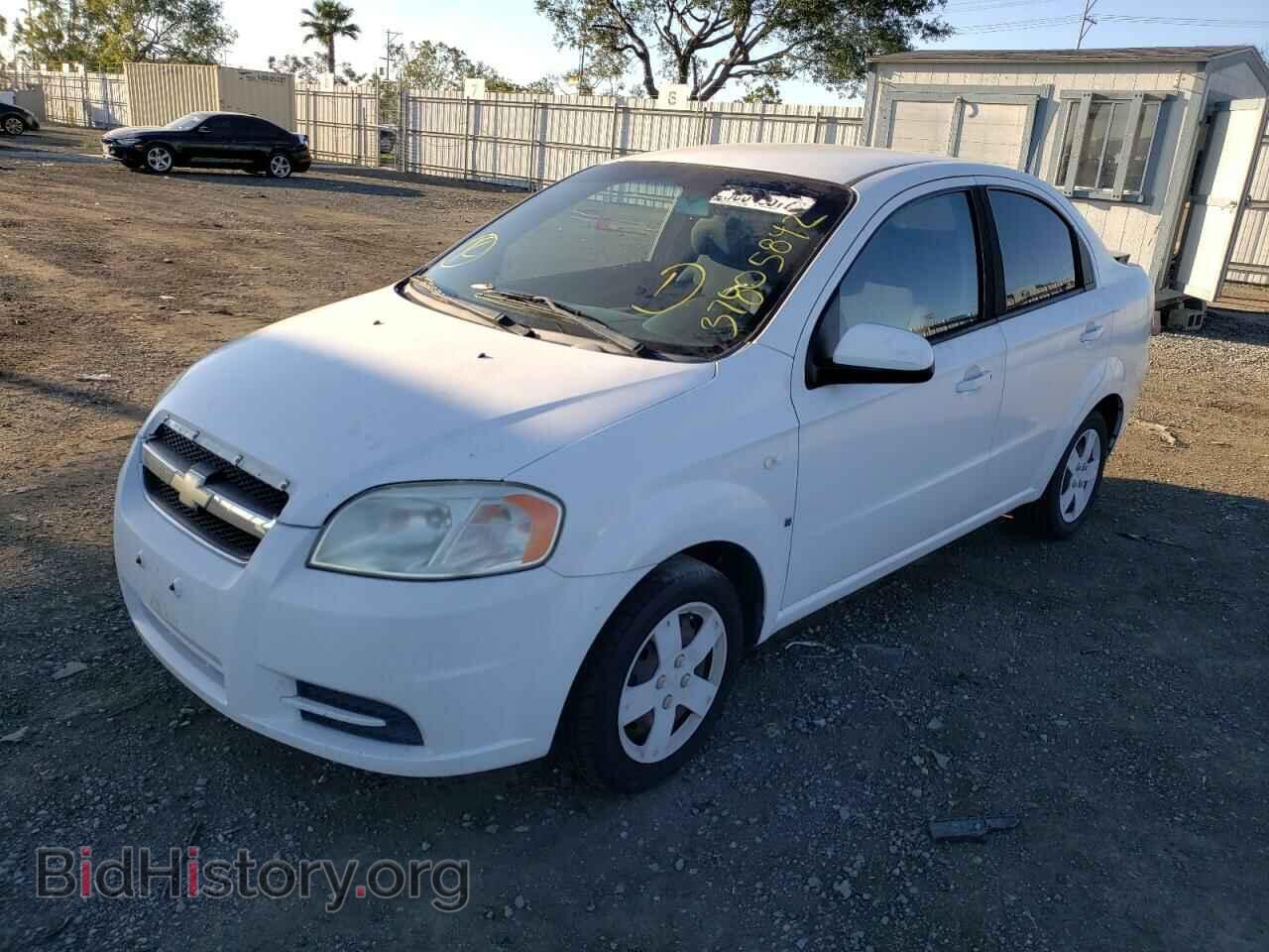 2007 CHEVROLET AVEO - VIN: KL1TD56617B188480 - Фото 2