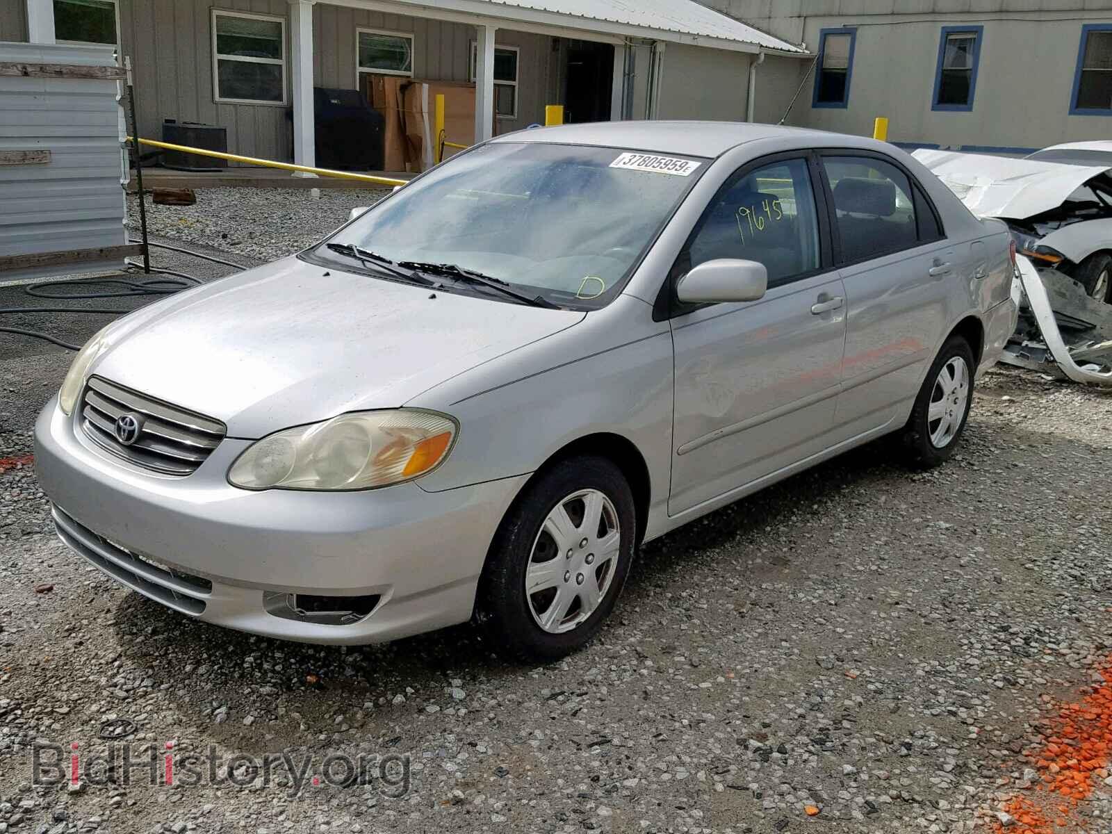 2003 TOYOTA COROLLA - VIN: 1NXBR32E63Z182000 - Photo 2